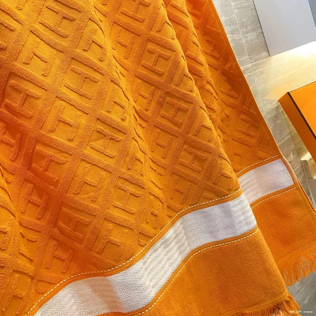 CUSTOM BEACH TOWEL HERMES 0804